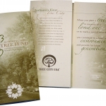 Bloomington Parks & Recreation tree fund brochure