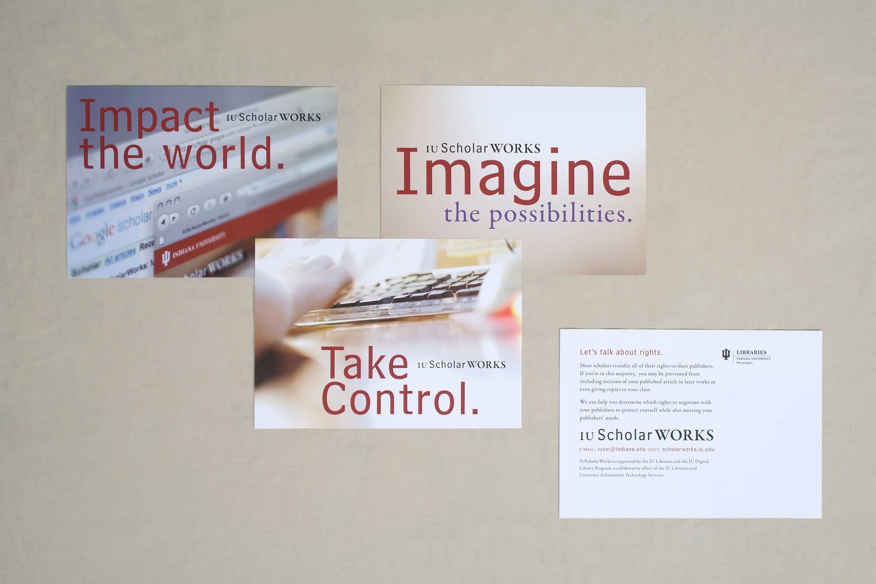 IU ScholarWorks postcard series